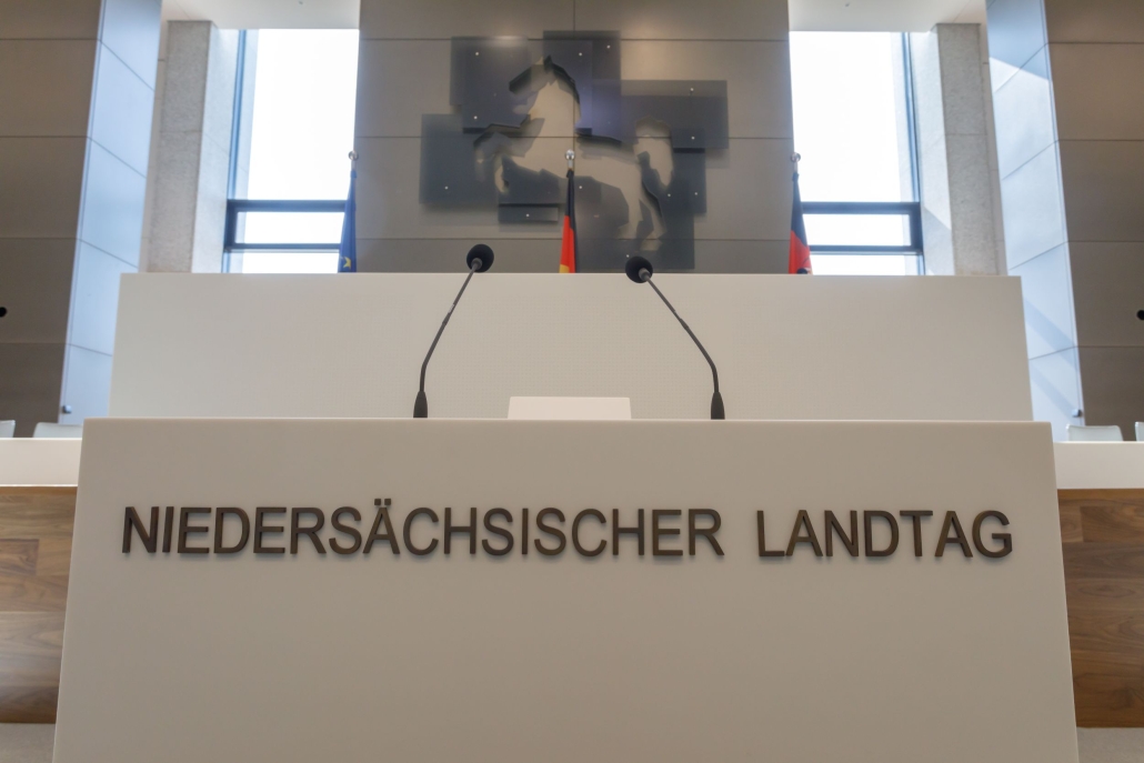 Niedersächsischer Landtag - Rednerpult
